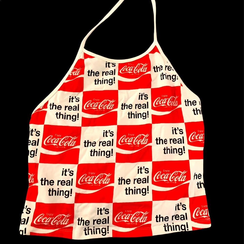 Retro Coca Cola Forever 21 Halter Top